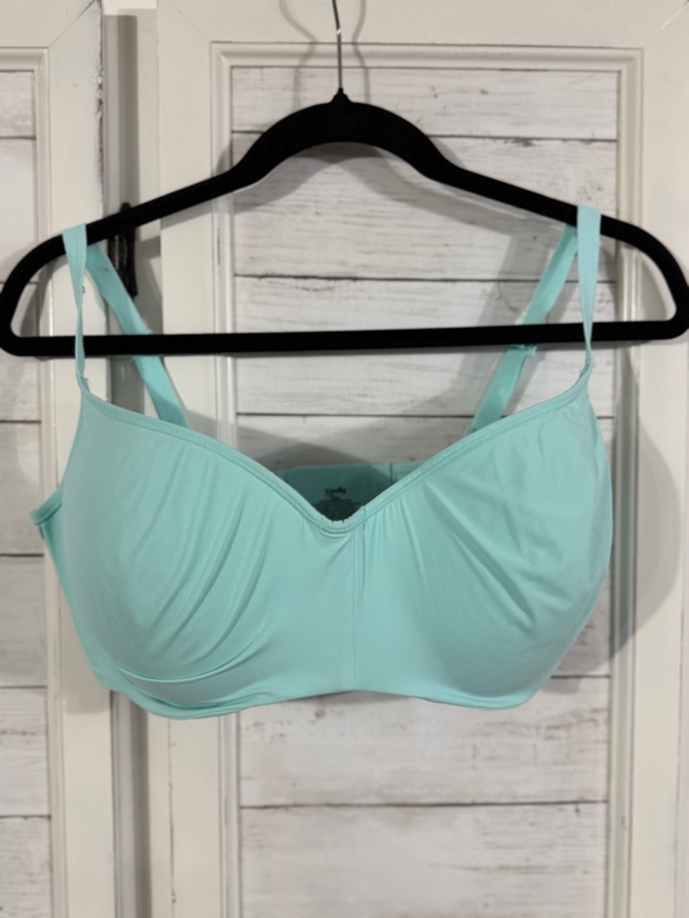 Kindly Yours Aqua T-Shirt Bra XXXL Smooth Cups Full Coverage
